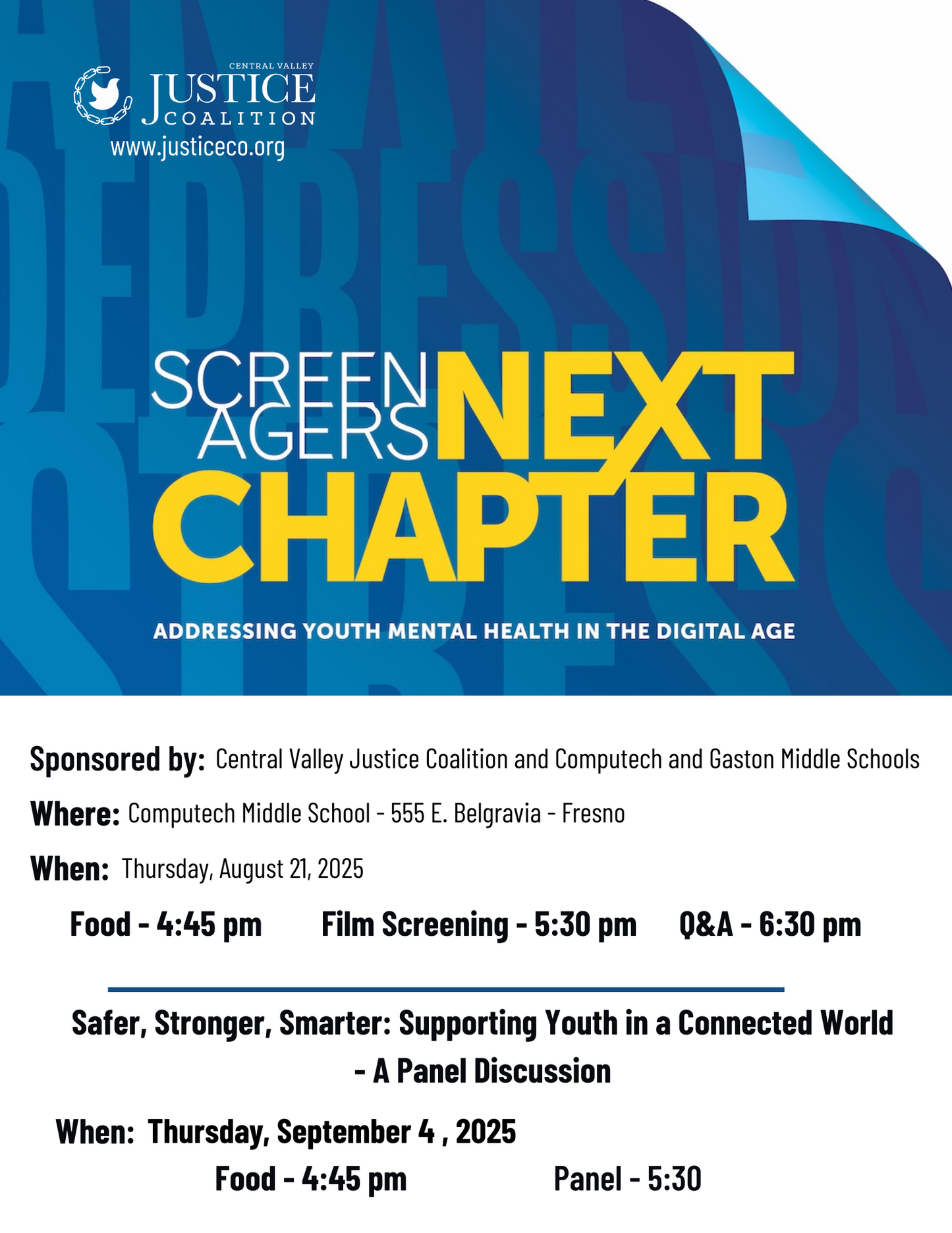 Screenagers Next Chapter Movie Screening